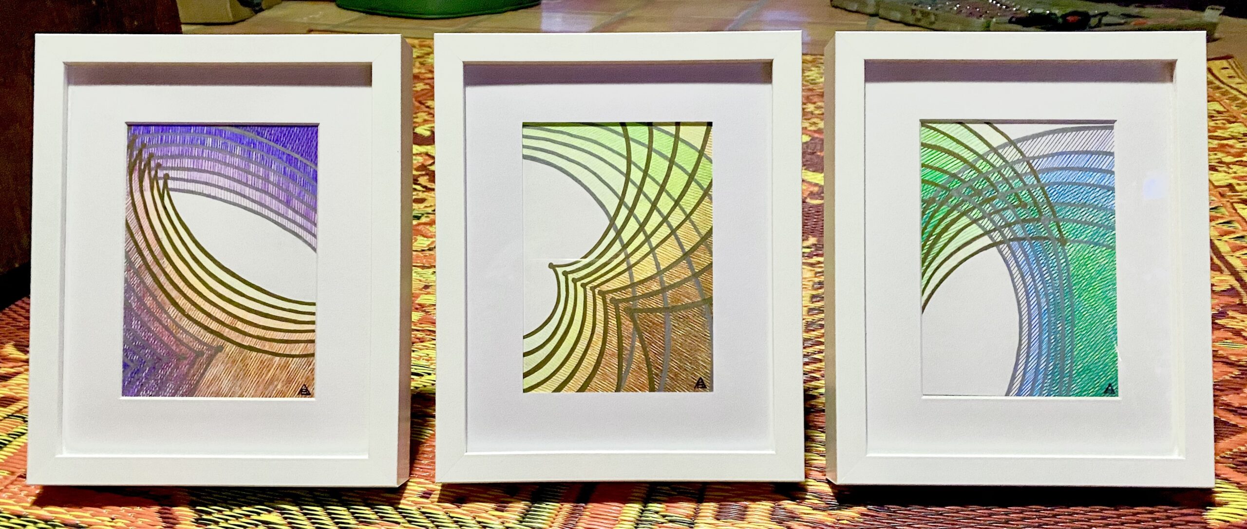 Refractions Triptych